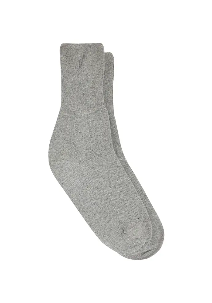 JOPHY & CO. Chaussettes en coton doux et légers avec fonctions de santé pour la circulation et les diabétiques 6-12 paires Art.901, blanc-12 paires, 35-40